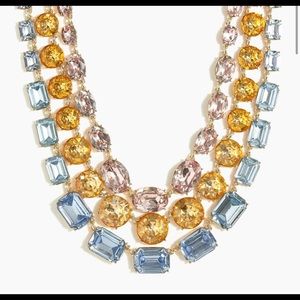 NWT JCrew Crystal Statement Necklace